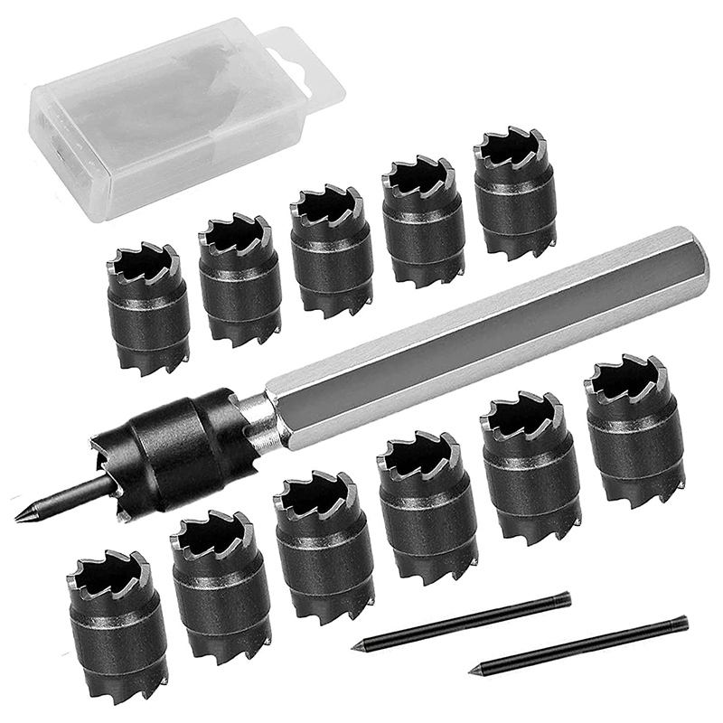 Jewelry Making Drill - 両面hssスポット溶接カッターセット,電気ドリル,3 