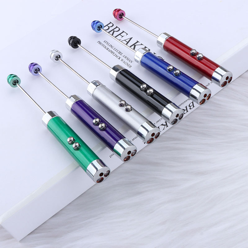 6個の装飾ビーズライトペンスタイル - LEDトーチ&キャッ - Jewelry Making Torch のレビューと価格