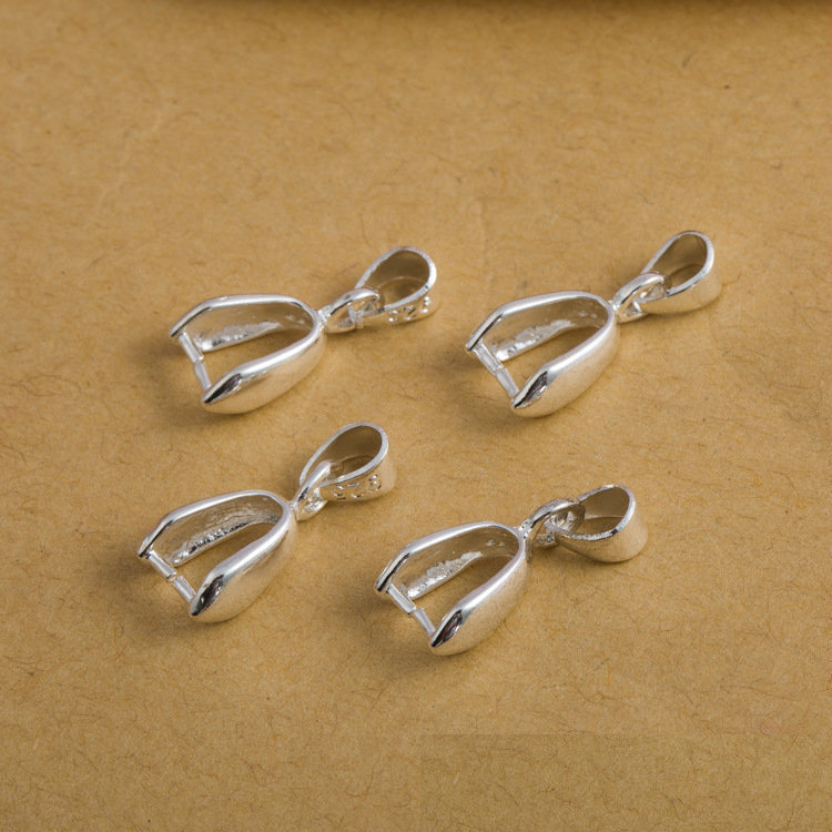 10 個 925 スターリングシルバーメッキ銅ペンダントピン - Lobster Clasp Silver のレビューと価格